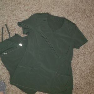 Infiniti Green Scrubs